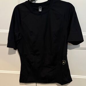 Stella McCartney black Short Sleeve Athletic Top